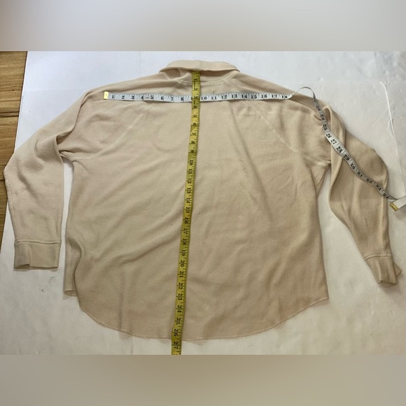 Everlane organic waffle cotton X-LARGE pullover - Picture 6 of 10